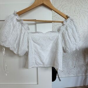 LoveShackFancy Melina Top